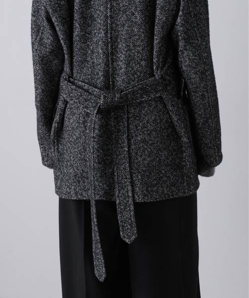 YLEVE(イレーヴ)の「YLEVE / NEPPED TWEED COVERALL JACKET(ブルゾン・レディース・ブラック系その他・1/0)」の11枚目の写真