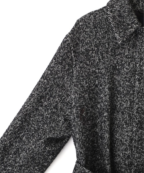 YLEVE(イレーヴ)の「YLEVE / NEPPED TWEED COVERALL JACKET(ブルゾン・レディース・ブラック系その他・1/0)」の15枚目の写真