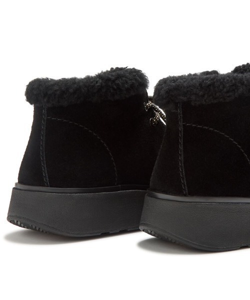 fitflop(フィットフロップ)の「【fitflop】GEN-FF スエード シアリング レースアップ ブーツ(ブーツ・レディース・タン/ブラック/ベージュ系・US5/US8)」の9枚目の写真