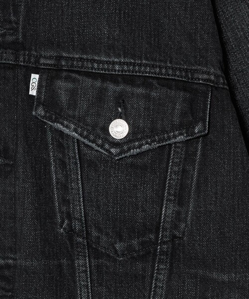California General Store(California General Store)の「<CGS.>セルビッチ デニム Gジャケット(デニムジャケット・メンズ・グレー系・M/S/L)」の7枚目の写真