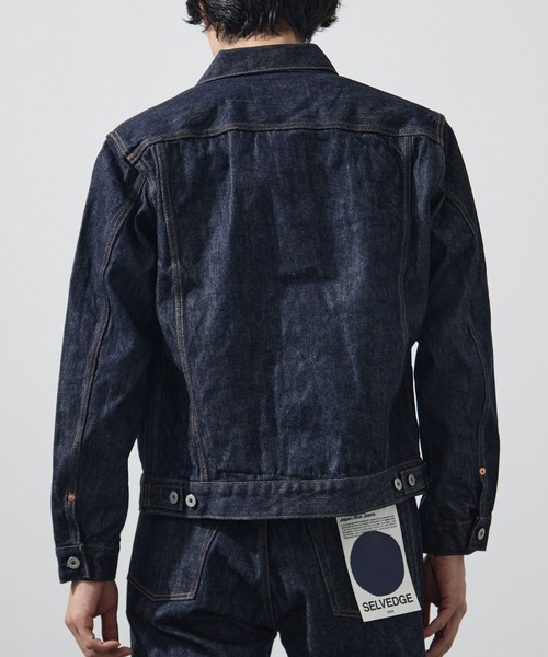 JAPAN BLUE JEANS(ジャパンブルージーンズ)の「【Japan Blue Jeans/ジャパンブルージーンズ】Selvedge Type 2 Denim Jacket 14oz(デニムジャケット・メンズ・ダークインディゴブルー・38/44/42/40)」の5枚目の写真