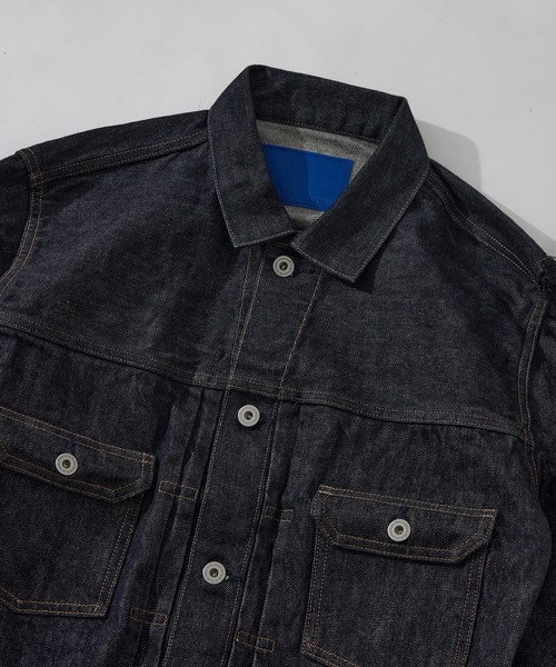 JAPAN BLUE JEANS(ジャパンブルージーンズ)の「【Japan Blue Jeans/ジャパンブルージーンズ】Selvedge Type 2 Denim Jacket 14oz(デニムジャケット・メンズ・ダークインディゴブルー・38/44/42/40)」の9枚目の写真