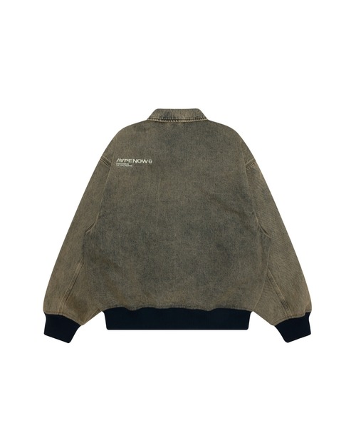 AAPE BY A BATHING APE（エーエイプバイアベイシングエイプ）の「AAPE NOW WORKER JACKET（ブルゾン・メンズ・ライトブルー・LARGE）」の2枚目の写真