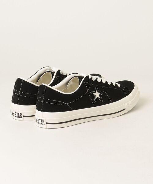 CONVERSE(コンバース)の「【CONVERSE】ONE STAR SUEDE(スニーカー・メンズ・ブラック・6.5/9.5/9/8.5/8/7.5/7/10.5)」の2枚目の写真