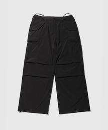 ブラックミリタリー カーゴパンツ