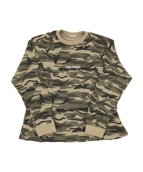 KIKOZY(キコジ)の「Duo Waffle T-shirt_Camo(Tシャツ/カットソー・レディース・その他・FREE)」の5枚目の写真