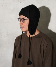 C.E.L.STORE（セルストア）の「NANGA / ナンガ EARFLAP KNIT BEANIE イヤーフラップ ニットビーニー（ニットキャップ/ビーニー）」