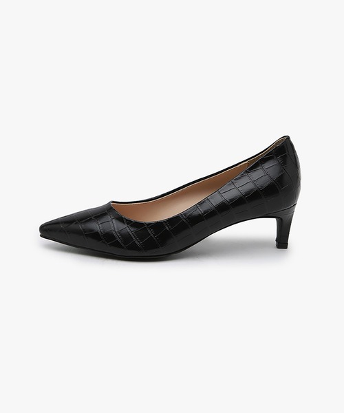 SAPPUN(サプン)の「Cameli(カメリ)ベーシックヒールパンプス(5cm)(220-65210)SAPPUN(サプン)(パンプス・レディース・ブラック/ライトベージュ/スモークピンク/ブラック系1/ブラウン/アイボリー・22/22.5/23/23.5/24/24.5/25)」の2枚目の写真