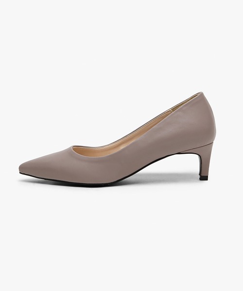 SAPPUN(サプン)の「Cameli(カメリ)ベーシックヒールパンプス(5cm)(220-65210)SAPPUN(サプン)(パンプス・レディース・ブラック/ライトベージュ/スモークピンク/ブラック系1/ブラウン/アイボリー・22/22.5/23/23.5/24/24.5/25)」の3枚目の写真