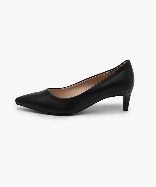 SAPPUN(サプン)の「Cameli(カメリ)ベーシックヒールパンプス(5cm)(220-65210)SAPPUN(サプン)(パンプス・レディース・ブラック/ライトベージュ/スモークピンク/ブラック系1/ブラウン/アイボリー・22/22.5/23/23.5/24/24.5/25)」の1枚目の写真