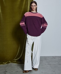 MAISON SPECIAL（メゾンスペシャル）の「【26WINTER PRE-ORDER】Drop Frill Sweatpants ドロップフリルスウェットパンツ（スウェットパンツ）」