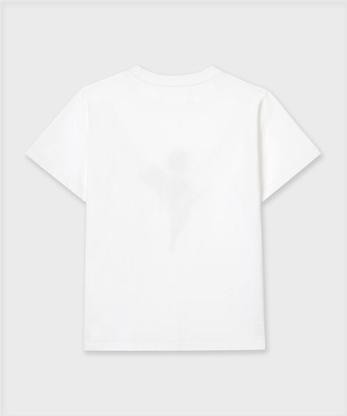 PLAC WOMEN(プレイス・ウィメン)の「ブルーチューリップグラフィックTシャツホワイト(Tシャツ/カットソー・レディース・その他・SMALL/MEDIUM)」の6枚目の写真