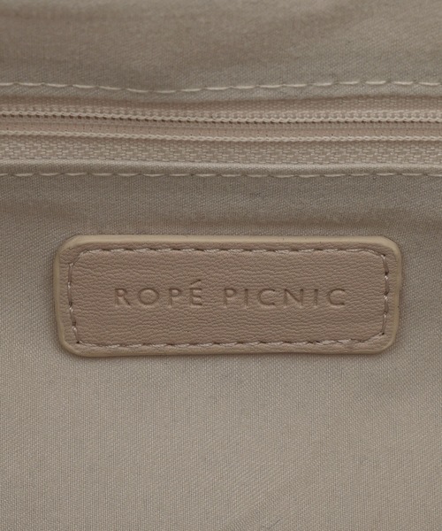 ROPE' PICNIC(ロペピクニック)の「キルティング ベルト デザイン ミドルサイズ トートバッグ(トートバッグ・レディース・ブラック/キナリ・FREE)」の14枚目の写真
