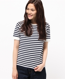 BEAMS BOY | BEAMS BOY / 1cm ボーダー クルーショートスリーブ(Tシャツ/カットソー)