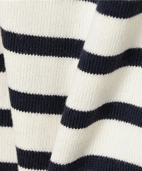 PETIT BATEAU(プチバトー)の「マリニエールプルオーバー(Tシャツ/カットソー・キッズ・ホワイト×ネイビー・3YEAR/5YEAR/4YEAR)」の6枚目の写真