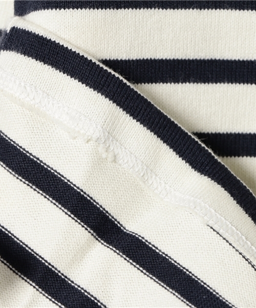 PETIT BATEAU(プチバトー)の「マリニエールプルオーバー(Tシャツ/カットソー・キッズ・ホワイト×ネイビー・3YEAR/5YEAR/4YEAR)」の7枚目の写真