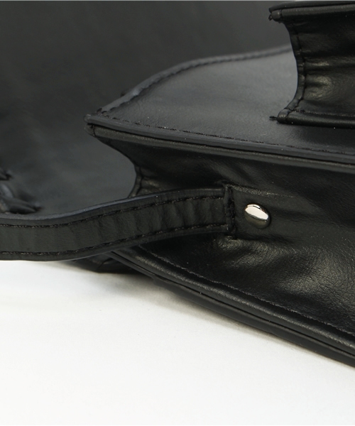 MOUSSY（マウジー）の「STITCH SMALL BAG（ショルダーバッグ・レディース・ベージュ/ライトブルー/ブラック・FREE）」の14枚目の写真