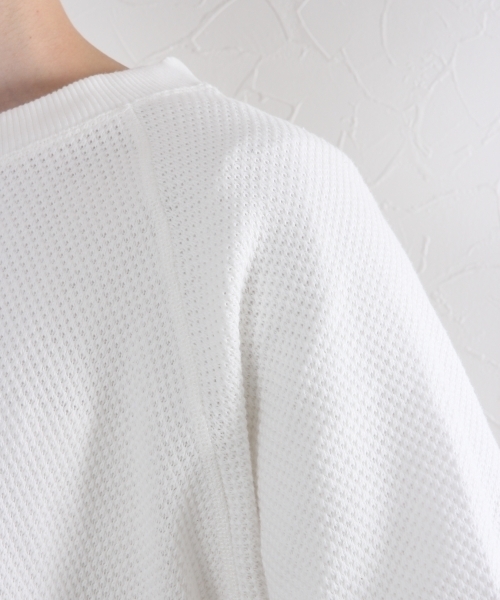 GLOBAL WORK（グローバルワーク）の「ヘビーカノコ長袖Ｔ/725250 （Tシャツ/カットソー・メンズ・グレー/ホワイト/ネイビー/カーキ/ブラック・MEDIUM/LARGE/X-LARGE/SMALL）」の10枚目の写真