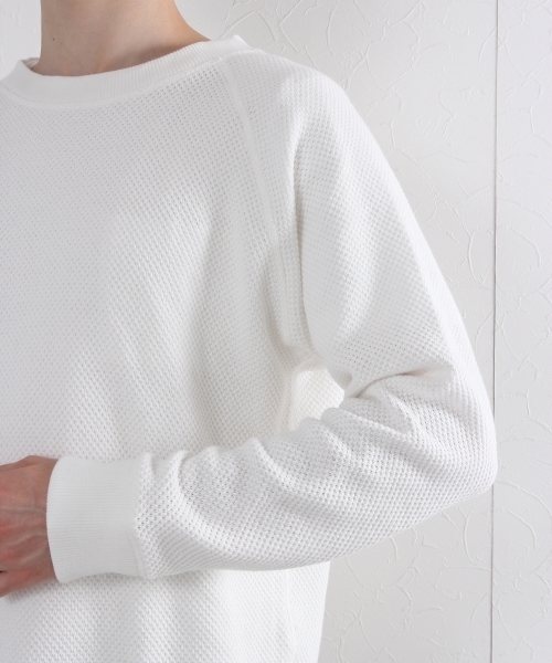 GLOBAL WORK（グローバルワーク）の「ヘビーカノコ長袖Ｔ/725250 （Tシャツ/カットソー・メンズ・グレー/ホワイト/ネイビー/カーキ/ブラック・MEDIUM/LARGE/X-LARGE/SMALL）」の11枚目の写真