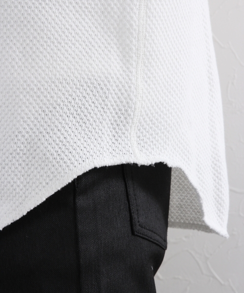 GLOBAL WORK（グローバルワーク）の「ヘビーカノコ長袖Ｔ/725250 （Tシャツ/カットソー・メンズ・グレー/ホワイト/ネイビー/カーキ/ブラック・MEDIUM/LARGE/X-LARGE/SMALL）」の13枚目の写真