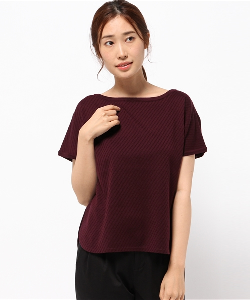 22 OCTOBRE（ヴァンドゥ－オクトーブル）の「ファインドルマン（ニット/セーター・レディース・ベージュ/ブルー/ボルドー・2）」の3枚目の写真