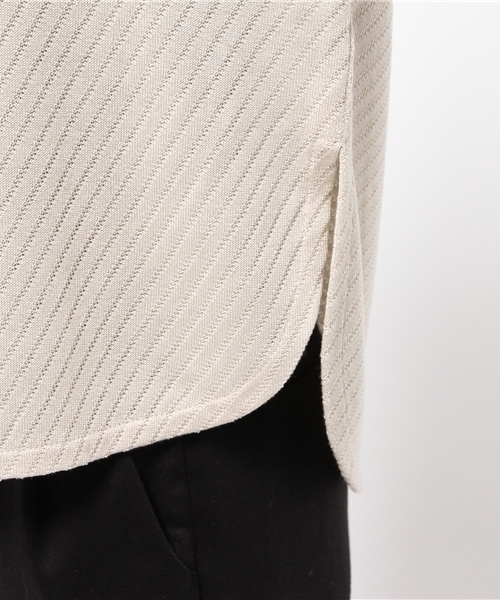 22 OCTOBRE（ヴァンドゥ－オクトーブル）の「ファインドルマン（ニット/セーター・レディース・ベージュ/ブルー/ボルドー・2）」の9枚目の写真