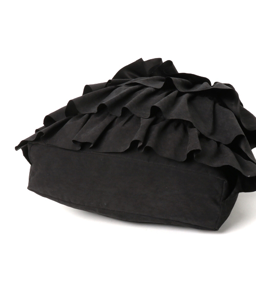 MERLOT（メルロー）の「ティアードフリルショルダーバッグ2255（ショルダーバッグ・レディース・ブルー/ベージュ/キャメル/ピンク/ブラック・FREE）」の7枚目の写真