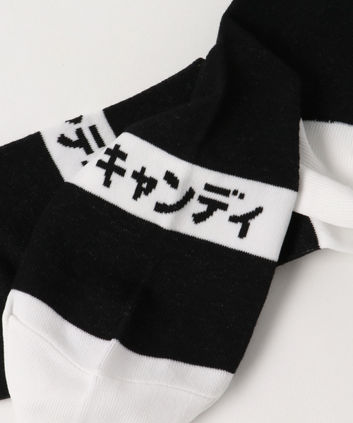 Candy Stripper(キャンディストリッパー)の「PRISONER BUNNYS SOCKS(ソックス/靴下・レディース・ピンク/イエロー/オフホワイト/ブラック・FREE)」の7枚目の写真