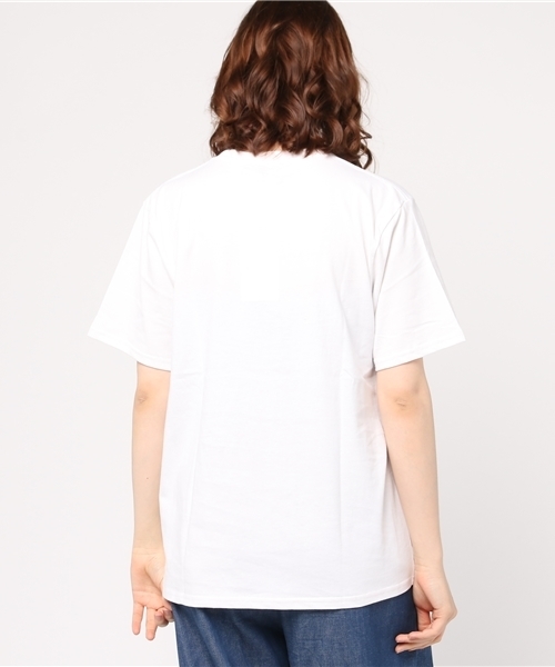 WEGO(ウィゴー)の「DISPARK/エンブレムビッグシルエットカットソー(Tシャツ/カットソー・レディース・レッド/ホワイト/イエロー・FREE)」の6枚目の写真