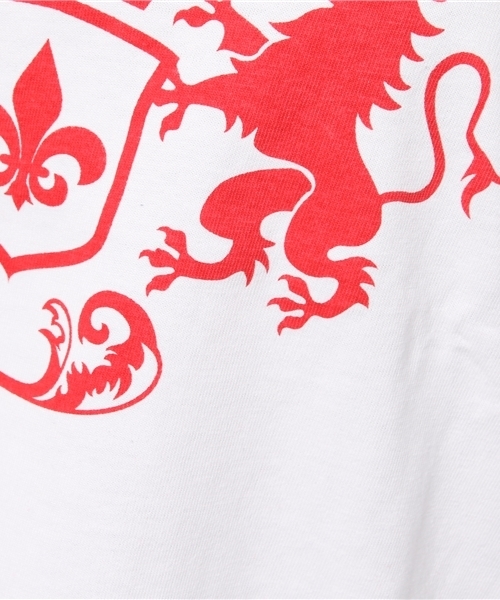 WEGO(ウィゴー)の「DISPARK/エンブレムビッグシルエットカットソー(Tシャツ/カットソー・レディース・レッド/ホワイト/イエロー・FREE)」の10枚目の写真