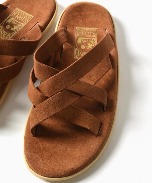  SLIPPER ブラウンサイズ9 ISLAND SLIPPER（アイランドスリッパ）の「《Begin 5月号 掲載