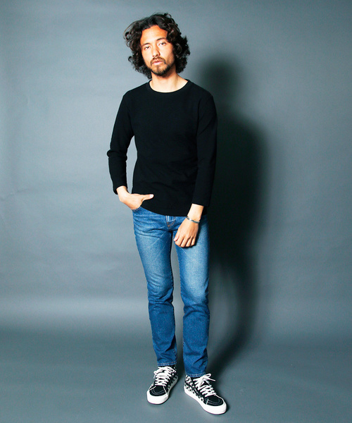 Magine(マージン)の「NO.35 SLIM VINTAGE WASH INDIGO DENIM:NO35.スリムヴィンテージウォッシュ インディゴデニム(デニムパンツ・メンズ・インディゴブルー・48/46/44)」の13枚目の写真