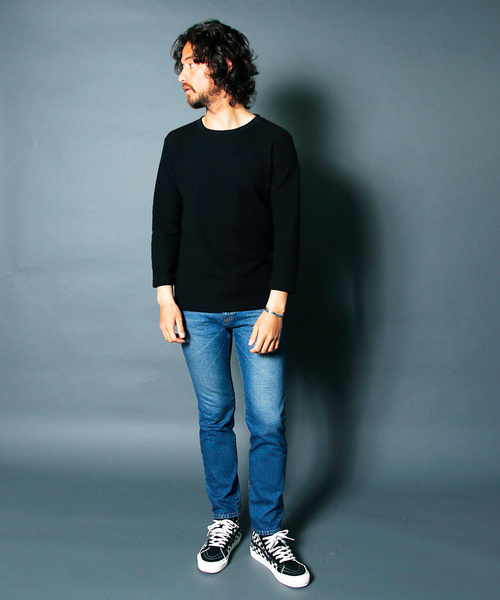 Magine(マージン)の「NO.35 SLIM VINTAGE WASH INDIGO DENIM:NO35.スリムヴィンテージウォッシュ インディゴデニム(デニムパンツ・メンズ・インディゴブルー・48/46/44)」の14枚目の写真