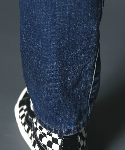 Magine(マージン)の「NO.35 SLIM VINTAGE WASH INDIGO DENIM:NO35.スリムヴィンテージウォッシュ インディゴデニム(デニムパンツ・メンズ・インディゴブルー・48/46/44)」の5枚目の写真