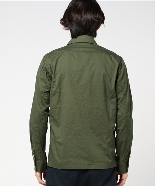 VENCEEXCHANGE(ヴァンスエクスチェンジ)の「ミリタリーシャツ(シャツ/ブラウス・メンズ・ダークカーキ/ダークグリーン・MEDIUM/LARGE)」の4枚目の写真