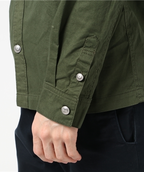 VENCEEXCHANGE(ヴァンスエクスチェンジ)の「ミリタリーシャツ(シャツ/ブラウス・メンズ・ダークカーキ/ダークグリーン・MEDIUM/LARGE)」の7枚目の写真