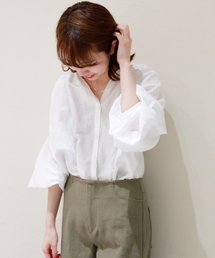 plage | P/リネン ボリュームスリーブブラウス◆(シャツ/ブラウス)