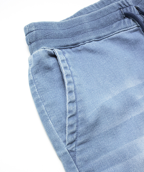 JACKROSE（ジャックローズ）の「ジョグデニムUSAフラッグセットアップ（パーカー・メンズ・サックスブルー/インディゴブルー・M/L）」の12枚目の写真