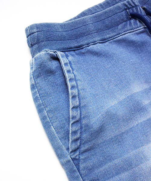 JACKROSE（ジャックローズ）の「ジョグデニムUSAフラッグセットアップ（パーカー・メンズ・サックスブルー/インディゴブルー・M/L）」の22枚目の写真