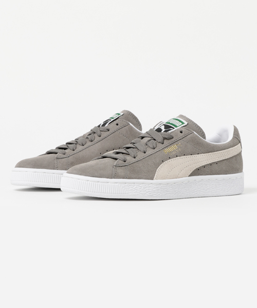 PUMA（プーマ）の「PUMA SUEDE CLASSIC+（スニーカー・レディース・ブラック/ライトブルー/グレー/カーキ・MEDIUM/LARGE/SMALL）」の14枚目の写真