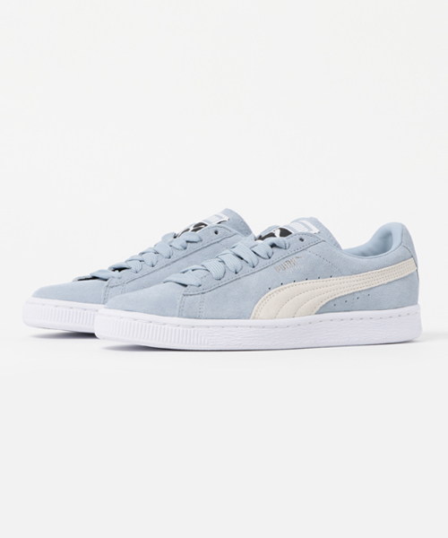 PUMA（プーマ）の「PUMA SUEDE CLASSIC+（スニーカー・レディース・ブラック/ライトブルー/グレー/カーキ・MEDIUM/LARGE/SMALL）」の15枚目の写真