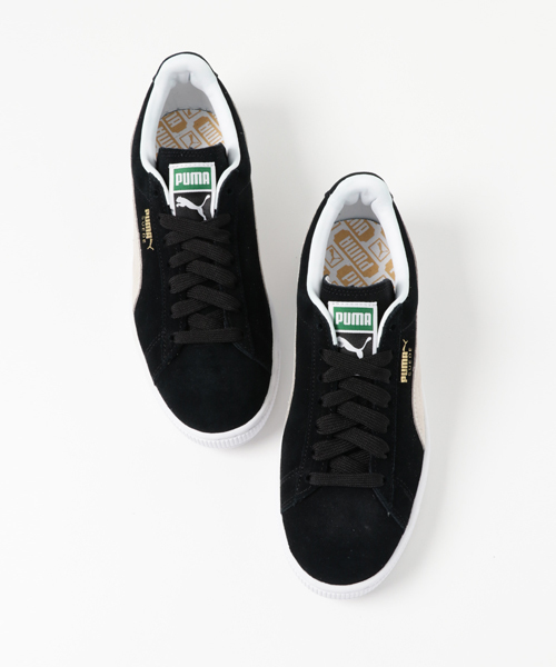 PUMA（プーマ）の「PUMA SUEDE CLASSIC+（スニーカー・レディース・ブラック/ライトブルー/グレー/カーキ・MEDIUM/LARGE/SMALL）」の19枚目の写真
