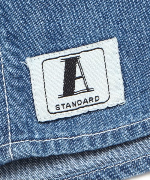 apres les cours（アプレレクール）の「長袖バンドカラーシャツ（シャツ/ブラウス・キッズ・カーキ/ネイビー/レッド・110/130/140/120/100/80/90）」の11枚目の写真