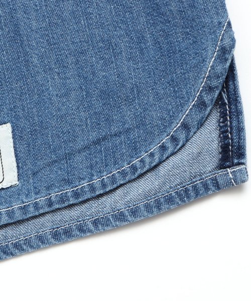 apres les cours（アプレレクール）の「長袖バンドカラーシャツ（シャツ/ブラウス・キッズ・カーキ/ネイビー/レッド・110/130/140/120/100/80/90）」の15枚目の写真