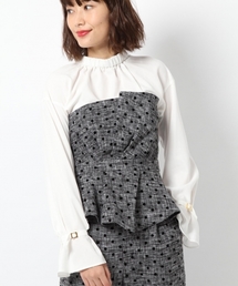 laboratory work | 【結婚式やお呼ばれにも】ビスチェセットアップパンツ(その他パンツ)