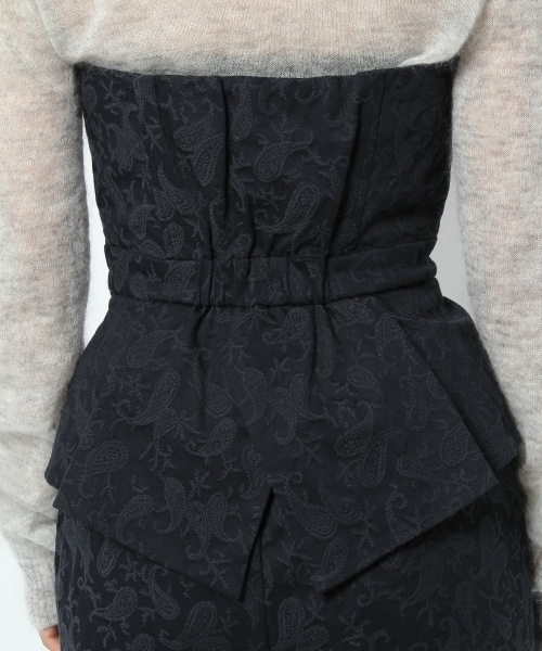 laboratory work（ラボラトリーワーク）の「【結婚式やお呼ばれにも】ビスチェセットアップパンツ（その他パンツ・レディース・ネイビー/グレー系その他/ブルー系その他・MEDIUM）」の17枚目の写真