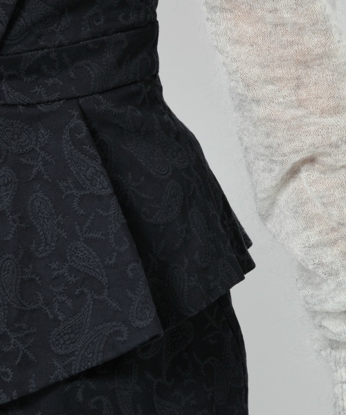 laboratory work（ラボラトリーワーク）の「【結婚式やお呼ばれにも】ビスチェセットアップパンツ（その他パンツ・レディース・ネイビー/グレー系その他/ブルー系その他・MEDIUM）」の14枚目の写真