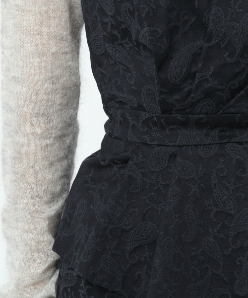 laboratory work（ラボラトリーワーク）の「【結婚式やお呼ばれにも】ビスチェセットアップパンツ（その他パンツ・レディース・ネイビー/グレー系その他/ブルー系その他・MEDIUM）」の8枚目の写真