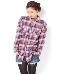 Chico | チェックシャツワンピース(シャツ/ブラウス)