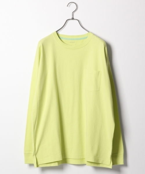 RAGEBLUE（レイジブルー）の「カラードロップロンT /783911（Tシャツ/カットソー・メンズ・ホワイト/ブルー/グリーン/ブラック/イエロー/ピンク・LARGE/MEDIUM/SMALL）」の5枚目の写真